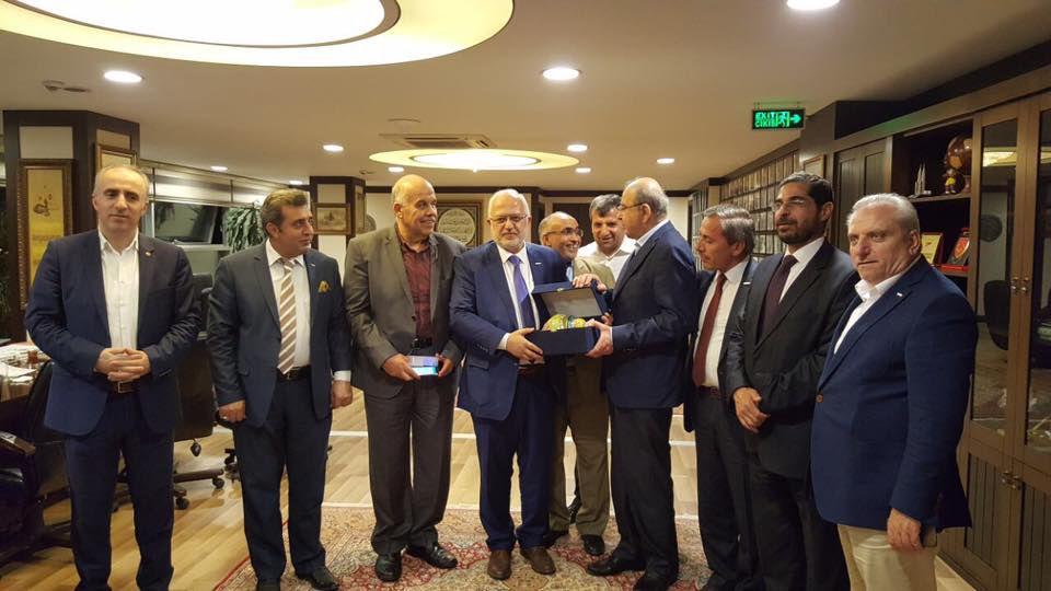 THE FORMER PRESIDENT OF ASSEMBLY AND FORMER PRIME MINISTER TAHIR MISRI AND HIS COMMITTEE VISITED YENİAD