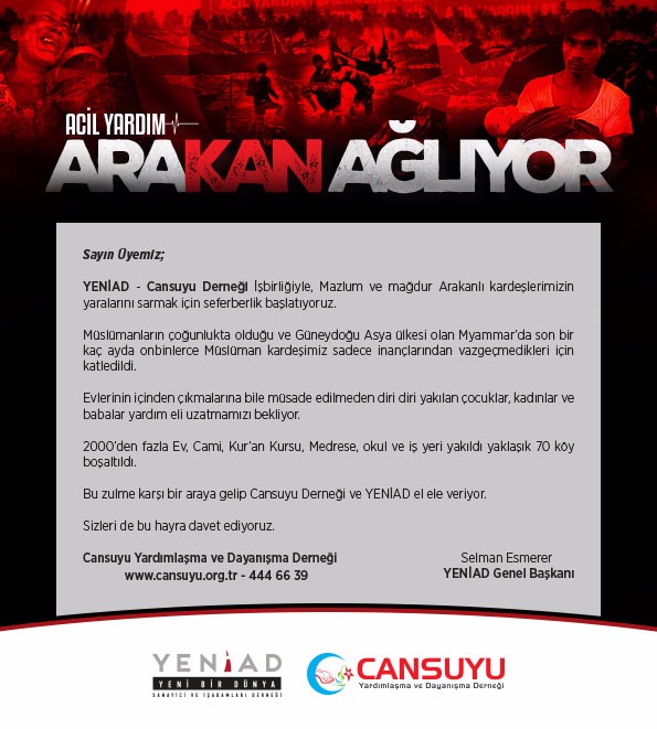 ACİL YARDIM ARAKAN AĞLIYOR